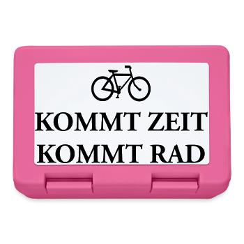 Come cycling time T-Shirts - Lunchbox - pink - Front