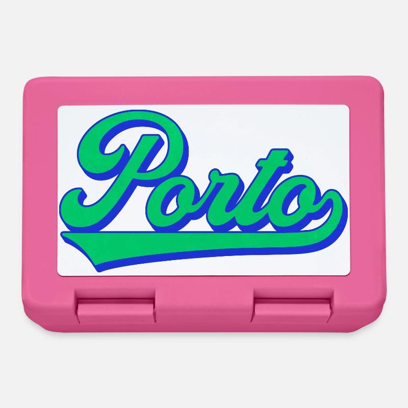 Porto Neon Script Retro - Brotdose - Pink