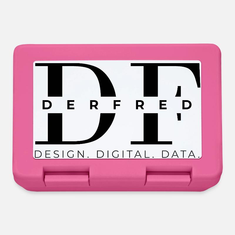 #derfred - Boîte à goûter - rose