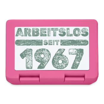 seit 1967 - Brotdose - Pink - Vorne