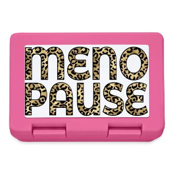 Femmes ménopausées - Boîte à goûter - rose - Devant