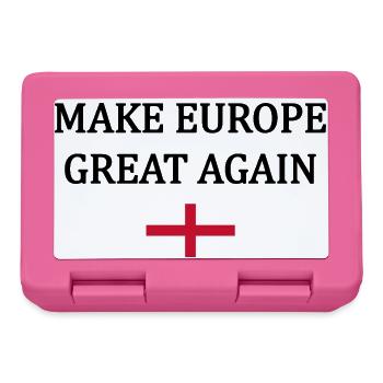 Make Europe Great Again – England - Lunchbox - pink - Front