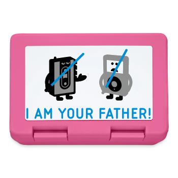 darth vader vs pod - Boîte à goûter - rose - Devant
