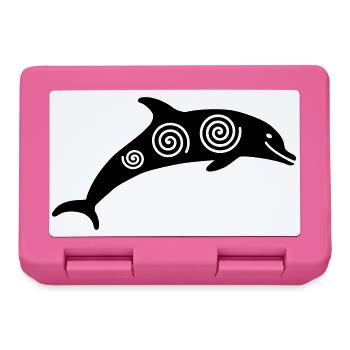 Delfin - Brotdose - Pink - Vorne