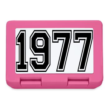 1977 - Lunchbox - pink - Front