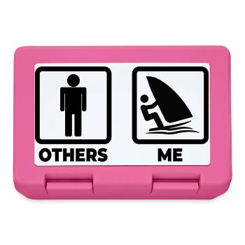 Windsurfer Schedule - Lunchbox - pink - Front