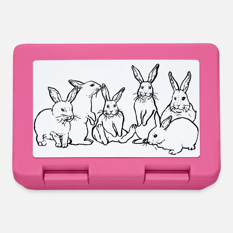 BUNNY GANG - Brotdose - Pink
