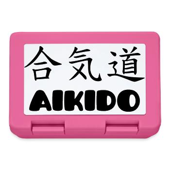Aikido – Kampfsport – Aikido - Brotdose - Pink - Vorne