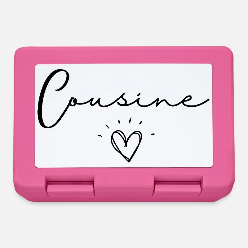 cousine - Boîte à goûter - rose