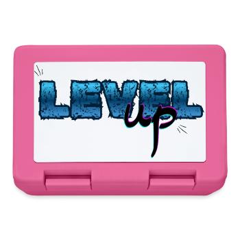 Level Up, Geburtstag  - Brotdose - Pink - Vorne
