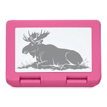 Elk - Lunchbox - pink - Front