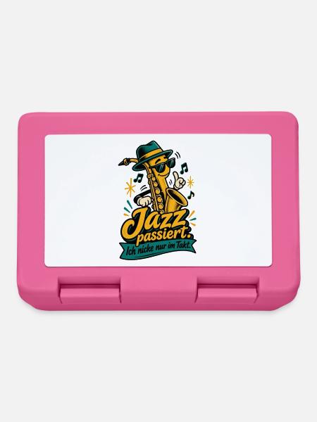 Jazz passiert. Ich nicke nur im Takt. - Brotdose - Pink