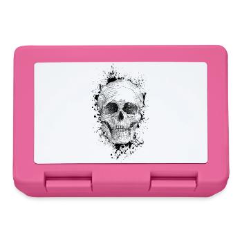 Skull - Lunchbox - pink - Front