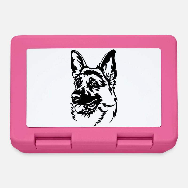 Deutscher Schäferhund - Brotdose - Pink