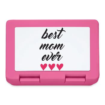 Beste Mutter aller Zeiten - Brotdose - Pink - Vorne
