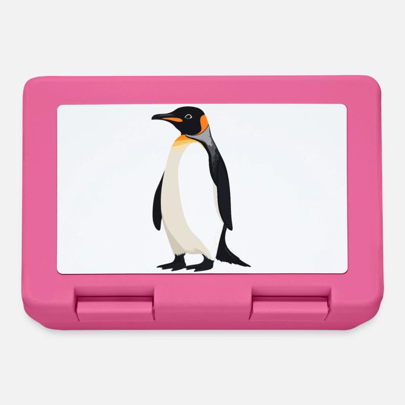 Pinguine Pinguin - Brotdose - Pink