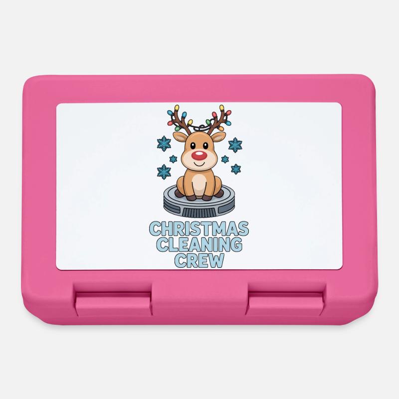 Équipe de nettoyage de Noël Putztrupp - Boîte à goûter - rose