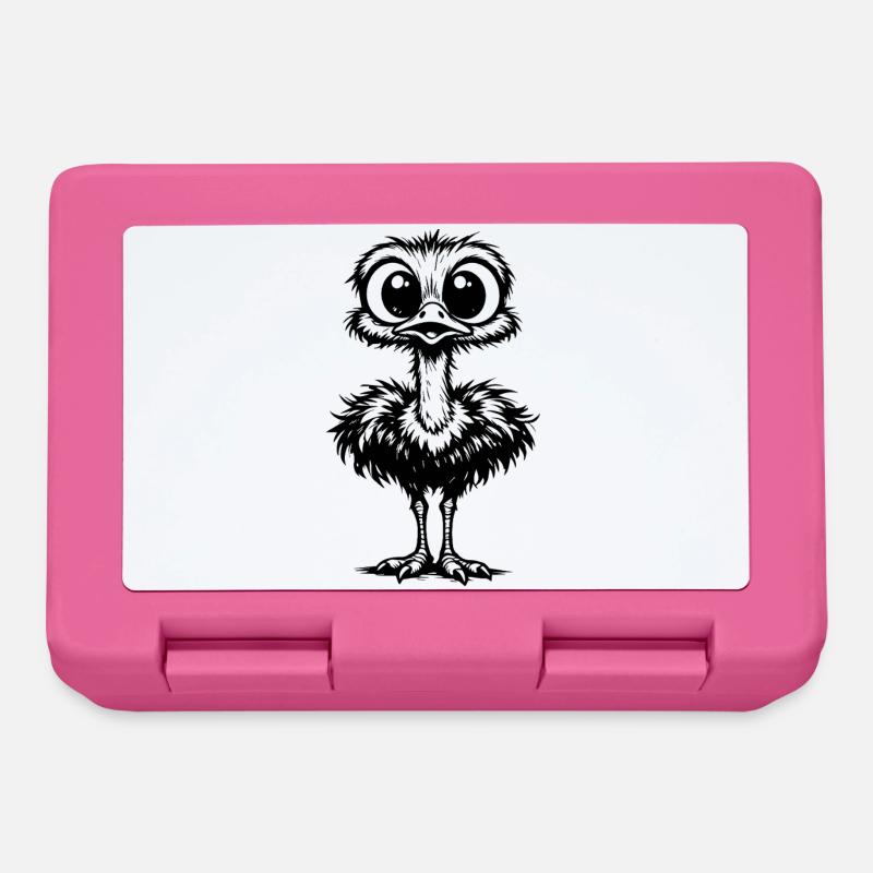 Big-eyed fluff - Lunchbox - pink
