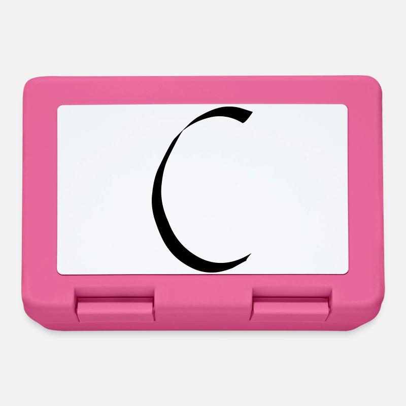 Letter C - Lunchbox - pink