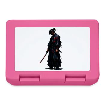 Dunkler Samurai Blutklinge - Brotdose - Pink - Vorne