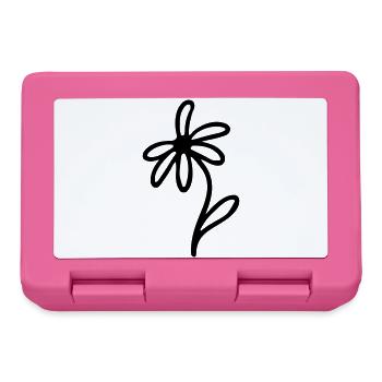 minimalistisch - Brotdose - Pink - Vorne