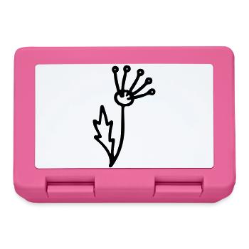 Flower 2 - Lunchbox - pink - Front