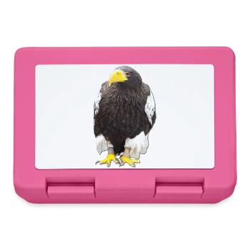 Vogeltier Greifvogel Krallen Falkner Beizjagd - Brotdose - Pink - Vorne