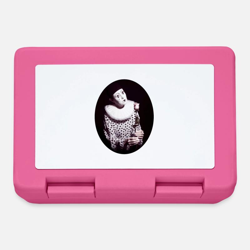Pierrot avec Rose - Boîte à goûter - rose