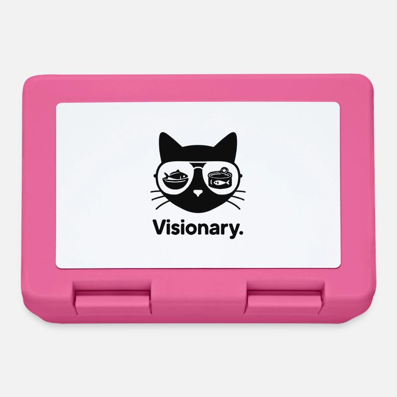 Visionary Cat Fish Lenses - Lunchbox - pink