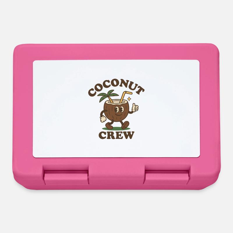 Coconut Crew – Tropic Like It’s Hot - Boîte à goûter - rose