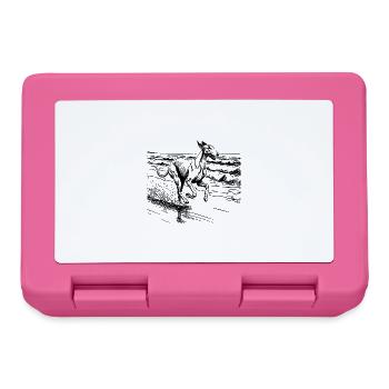 Tag am Meer 2 - Brotdose - Pink - Vorne