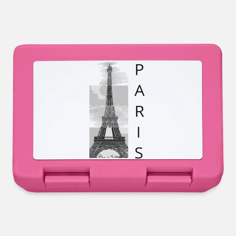 paris - Brotdose - Pink