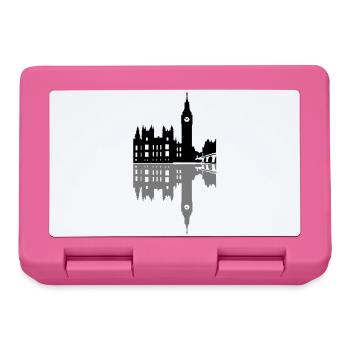 London Big Ben - Brotdose - Pink - Vorne