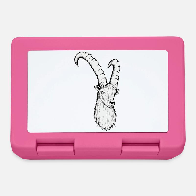 Steinbock Sternzeichen - Brotdose - Pink