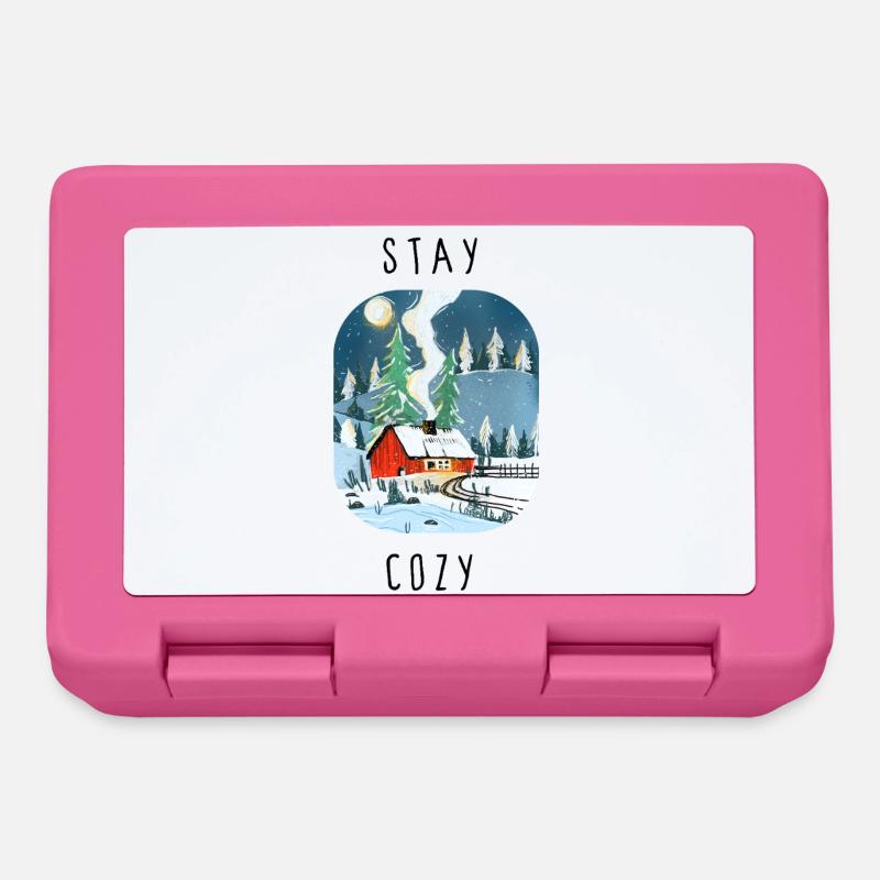 stay_cozy - Lunchbox - pink