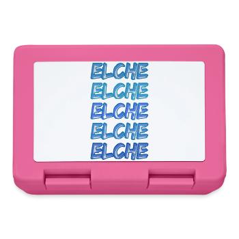 Elche als Tauchen - Brotdose - Pink - Vorne