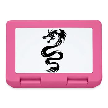 Drache - Brotdose - Pink - Vorne