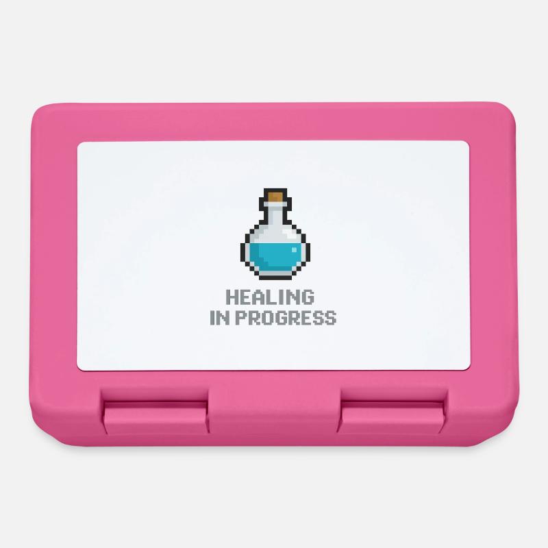 Potion de Guérison Pixel - Boîte à goûter - rose