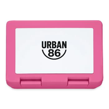 Die neue Marke Urban 86 steht für Lebensfreude. - Brotdose - Pink - Vorne