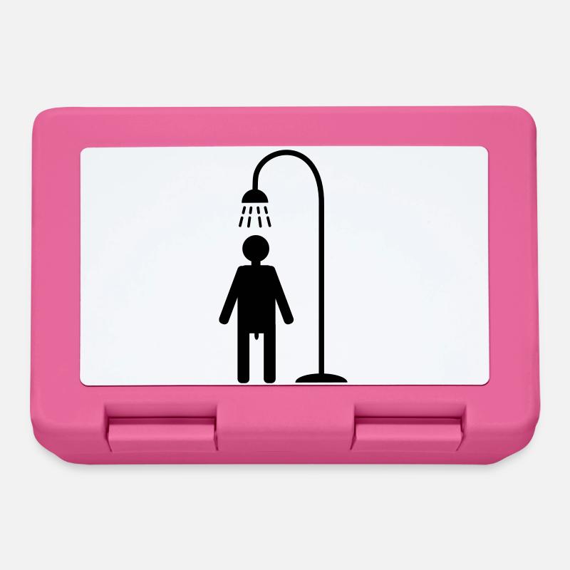 douche - Boîte à goûter - rose