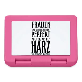 Frauen aus dem Harz - Brotdose - Pink - Vorne