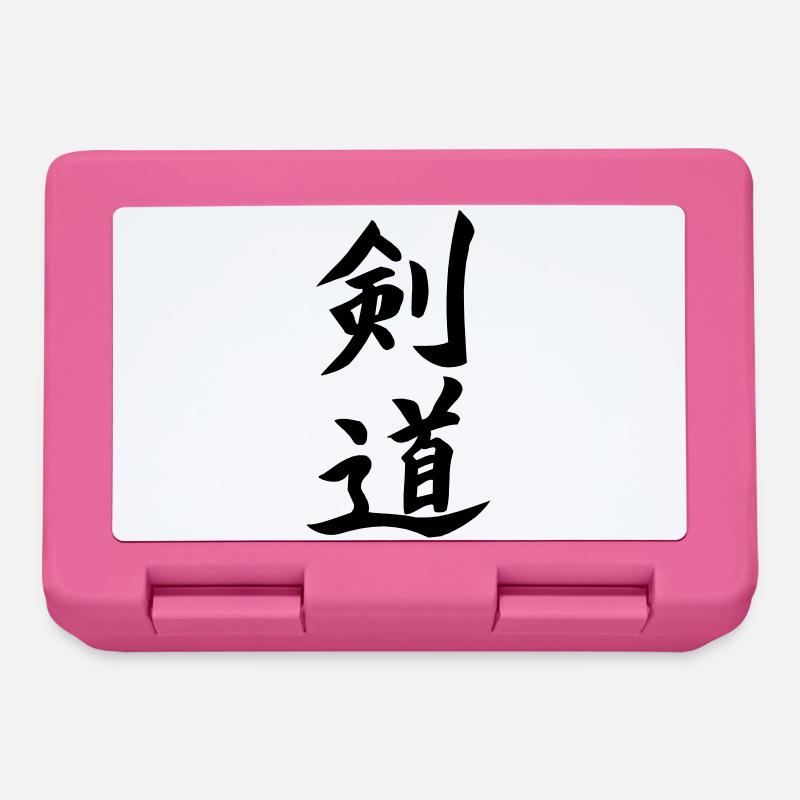 Kendo Kanji - Brotdose - Pink
