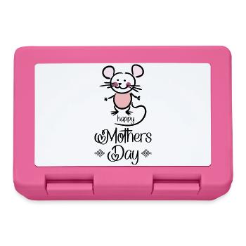 Fête des Mères - Boîte à goûter - rose - Devant