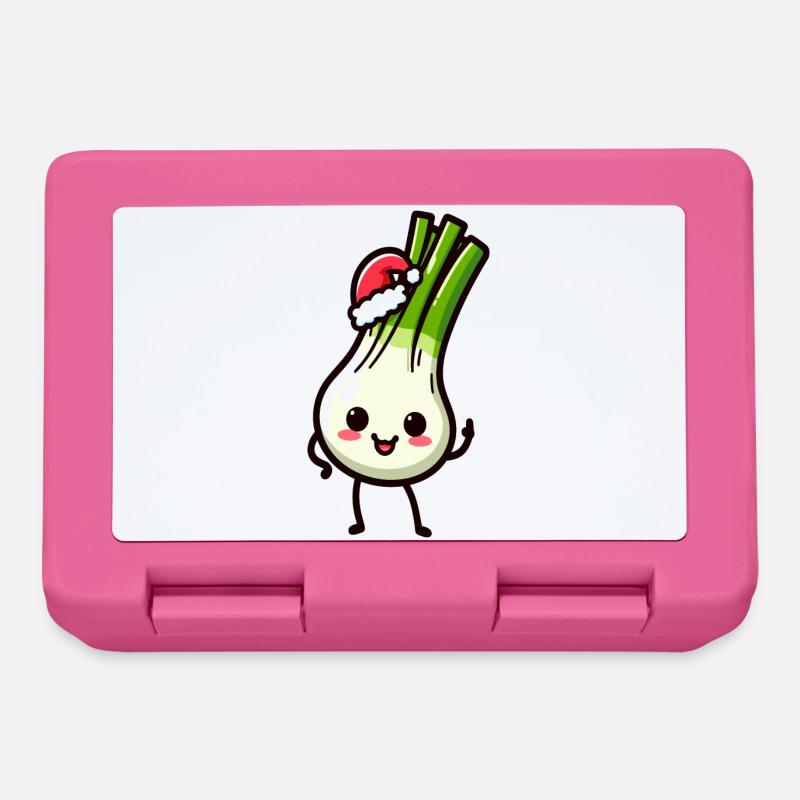 Nikolauch Kawaii Lauch - Brotdose - Pink