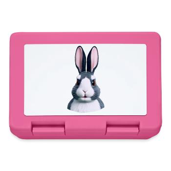 Rabbit - Not only at Easter - Lunchbox - pink - Front