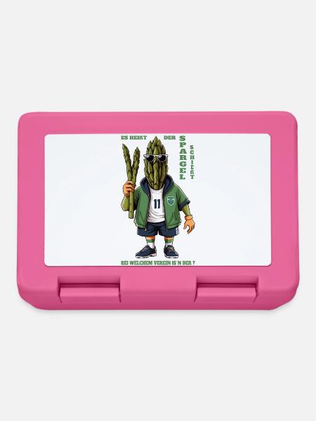 Spargel Verein - Brotdose - Pink