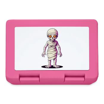 Halloween Mummy - Brotdose - Pink - Vorne