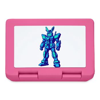 Mecha Rabbit III - Brotdose - Pink - Vorne