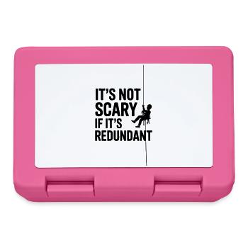 Industrial climber funny saying - Lunchbox - pink - Front