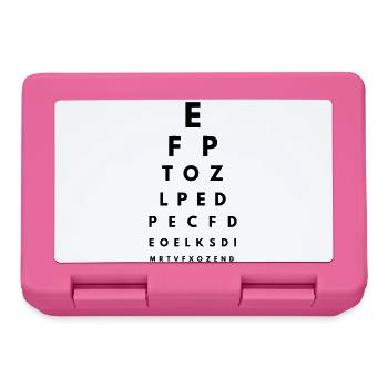 vision test 2 - Boîte à goûter - rose - Devant